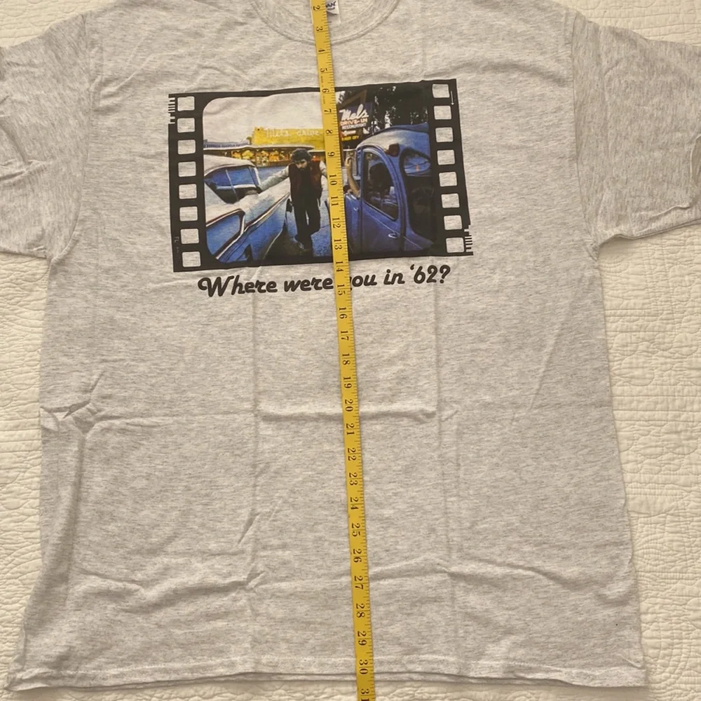 RARE American Graffiti-1973-GEORGE LUCAS Photo Unisex Shirt - BRAND NEW - Picture 13 of 13